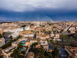 Rainbow Over Roman Forum