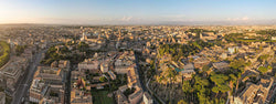 Ultra Wide View Over Rome