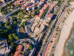 Roman Amphiteather of Tarragona from above