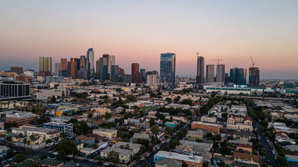 Sunset in Downtown Los Angeles - DTLA