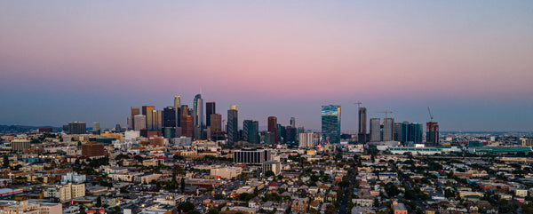 Panoramic Sunset in DTLA