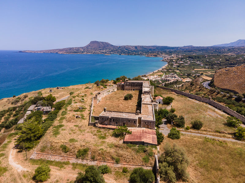 Side of Ottoman Fortress in Aptera - Crete