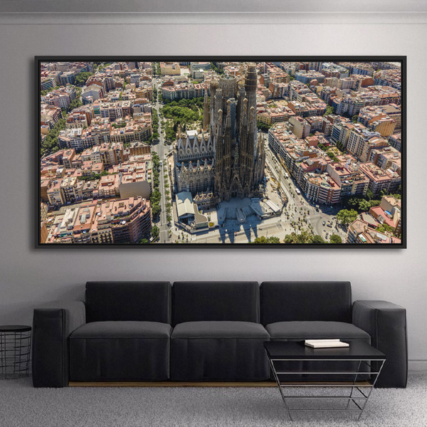 Side of Sagrada Familia
